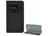 Gigapack S-View Cover álló bőr tok Nokia 2 készülékhez, fekete