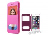 Gigapack S-View Cover műanyag tok Apple iPhone 6/6S (4,7") készülékhez, magenta