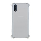 Gigapack Samsung Galaxy A01 Szilikon telefonvédő (közepesen ütésálló, légpárnás keret, átlátszó)