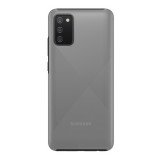 Gigapack Samsung Galaxy A02s (SM-A025F) műanyag telefonvédő (gumírozott) átlátszó