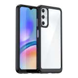 Gigapack Samsung Galaxy A05s (SM-A057F) műanyag telefonvédő (szilikon keret, ütésállóság, átlátszó hátlap) fekete