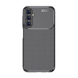 Gigapack Samsung Galaxy A05s (SM-A057F) szilikon telefonvédő (ütésállóság, légpárnás sarok, karbon minta) fekete