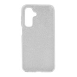 Gigapack Samsung Galaxy A17 5G (SM-A176) szilikon telefonvédő (műanyag belső, csillogó hátlap) ezüst
