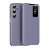 Gigapack Samsung Galaxy A17 5G (SM-A176)  tok álló (aktív flip, oldalra nyíló, smart view cover) lila
