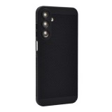Gigapack Samsung Galaxy A25 5G (SM-A256) műanyag telefonvédő (légáteresztő, lyukacsos, kameravédő) fekete