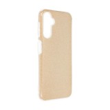 Gigapack Samsung Galaxy A25 5G (SM-A256) szilikon telefonvédő (műanyag belső, csillogó hátlap) arany