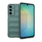 Gigapack Samsung Galaxy A26 5G (SM-A266) szilikon telefonvédő (ütésállóság, kameravédő, 3d) sötétzöld