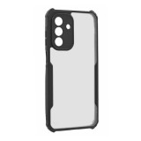 Gigapack Samsung Galaxy A26 5G (SM-A266) szilikon védő (ütésálló, légpárnás sarok, akril hátlap, kameravédő) fekete