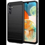 Gigapack Samsung Galaxy A35 5G (SM-A356) szálcsiszolt, karbon mintás tok fekete (GP-154150) (GP-154150)
