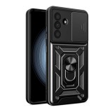 Gigapack Samsung Galaxy A36 5G (SM-A366) defender szilikon telefonvédő (ütésállóság, tartógyűrű, kameravédő) fekete