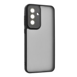 Gigapack Samsung Galaxy A36 5G (SM-A366) szilikon telefonvédő (ütésállóság, akril hátlap, kameravédő) fekete