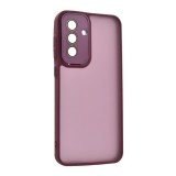 Gigapack Samsung Galaxy A36 5G (SM-A366) szilikon telefonvédő (ütésállóság, akril hátlap, kameravédő) lila