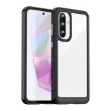 Gigapack Samsung Galaxy A36 5G (SM-A366) szilikon telefonvédő (ütésállóság, átlátszó hátlap) fekete