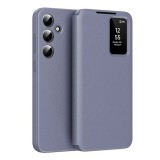 Gigapack Samsung Galaxy A36 5G (SM-A366)  tok álló (aktív flip, oldalra nyíló, smart view cover) lila