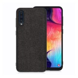 Gigapack Samsung Galaxy A50s szilikon telefonvédő (textil hátlap, fekete)