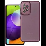 Gigapack Samsung Galaxy A52s 5G (SM-A528) szilikon tok akril hátlappal lila (GP-153405) (GP-153405)