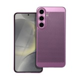 Gigapack Samsung Galaxy A56 5G (SM-A566) műanyag telefonvédő (légáteresztő, lyukacsos, kameravédő) lila