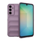 Gigapack Samsung Galaxy A56 5G (SM-A566) szilikon telefonvédő (ütésállóság, kameravédő, 3d) lila