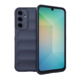 Gigapack Samsung Galaxy A56 5G (SM-A566) szilikon telefonvédő (ütésállóság, kameravédő, 3d) sötétkék