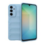 Gigapack Samsung Galaxy A56 5G (SM-A566) szilikon telefonvédő (ütésállóság, kameravédő, 3d) világoskék