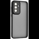 Gigapack Samsung Galaxy A56 5G (SM-A566) szilikon tok akril hátlappal fekete (GP-166381) (GP-166381)