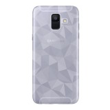 Gigapack Samsung Galaxy A6 (2018) szilikon telefonvédő (3D, gyémánt minta, átlátszó)