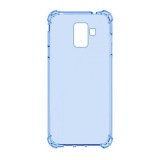 Gigapack Samsung Galaxy A6 (2018) Szilikon telefonvédő (közepesen ütésálló, légpárnás keret, kék)