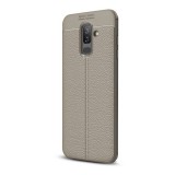 Gigapack Samsung Galaxy A6+ (2018) szilikon tok (szürke)