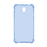 Gigapack Samsung Galaxy J3 (2017) Szilikon telefonvédő (közepesen ütésálló, légpárnás keret, kék)