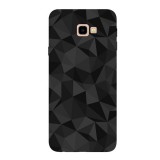 Gigapack Samsung Galaxy J4+ szilikon telefonvédő (3D, gyémánt minta, fekete)