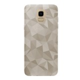 Gigapack Samsung Galaxy J6 (2018) szilikon telefonvédő (3D, gyémánt minta, füstszínű)