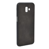 Gigapack Samsung Galaxy J6 Plus (SM-J610F) szilikon telefonvédő (szövet minta) fekete