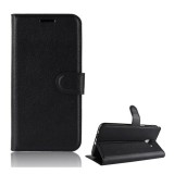 Gigapack Samsung Galaxy J6 Plus (SM-J610F) tok álló (Flip, oldalra nyíló, prémium) fekete