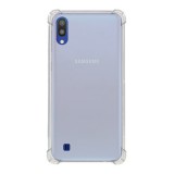Gigapack Samsung Galaxy M10 Szilikon telefonvédő (közepesen ütésálló, légpárnás keret, átlátszó)