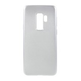 Gigapack Samsung Galaxy M20 szilikon telefonvédő (karbon minta, ezüst)