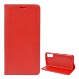 Gigapack Samsung Galaxy S21 Plus (SM-G996) 5G tok álló, bőr hatású (flip, asztali tartó funkció) piros