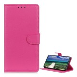 Gigapack Samsung Galaxy S22 5G (SM-S901) tok álló, bőr hatású (flip, asztali tartó funkció, prémium) rózsaszín