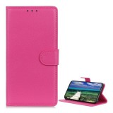 Gigapack Samsung Galaxy S22 Plus 5G (SM-S906) tok álló, bőr hatású (flip, asztali tartó funkció, prémium) rózsaszín