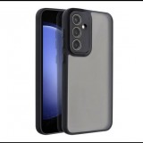 Gigapack Samsung Galaxy S24 FE 5G (SM-S721) szilikon tok akril hátlappal fekete (GP-161627) (GP-161627)