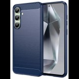 Gigapack Samsung Galaxy S24 FE (SM-S721) szálcsiszolt, karbon mintás tok sötétkék (GP-161670) (GP-161670)