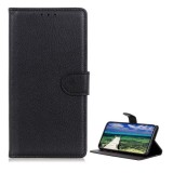 Gigapack Samsung Galaxy S24 Plus (SM-S926) tok álló, bőr hatású (flip, oldalra nyíló, asztali tartó, prémium) fekete