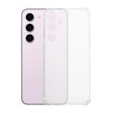 Gigapack Samsung Galaxy S24 (SM-S921) szilikon telefonvédő (ütésállóság, légpárnás sarok) átlátszó