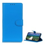 Gigapack Samsung Galaxy S24 (SM-S921) tok álló, bőr hatású (flip, oldalra nyíló, asztali tartó, prémium) világoskék