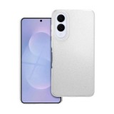 Gigapack Samsung Galaxy S25 Edge (SM-S937) szilikon telefonvédő (műanyag belső, csillogó hátlap) ezüst