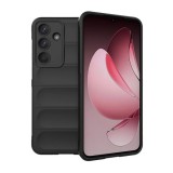 Gigapack Samsung Galaxy S25 FE (SM-S731) szilikon telefonvédő (ütésállóság, kameravédő, 3d) fekete