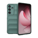 Gigapack Samsung Galaxy S25 FE (SM-S731) szilikon telefonvédő (ütésállóság, kameravédő, 3d) sötétzöld