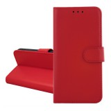 Gigapack Samsung Galaxy S25 FE (SM-S731) tok álló, bőr hatású (flip, oldalra nyíló, kártyazseb, asztali tartó) piros