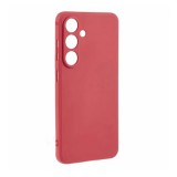 Gigapack Samsung Galaxy S25 Plus (SM-S936) szilikon telefonvédő (matt) piros