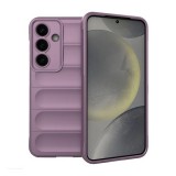 Gigapack Samsung Galaxy S25 Plus (SM-S936) szilikon telefonvédő (ütésállóság, kameravédő, 3d) lila