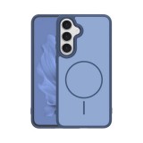 Gigapack Samsung Galaxy S25 Plus (SM-S936) szilikon védő ( ütésállóság, légpárnás sarok, kameravédő, magsafe) sötétkék